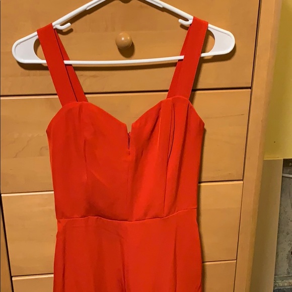 NEVER WORN red jumpsuit from H & M. Euro size 38. - Picture 2 of 3